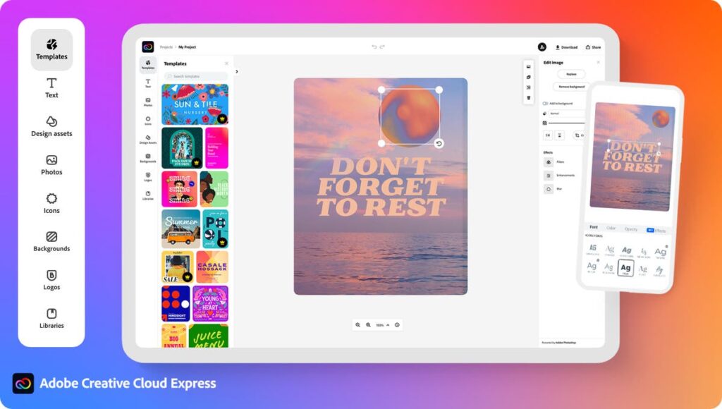 Enhance Your Android Design Skills with Adobe Express - The Ultimate Graphic Design App
